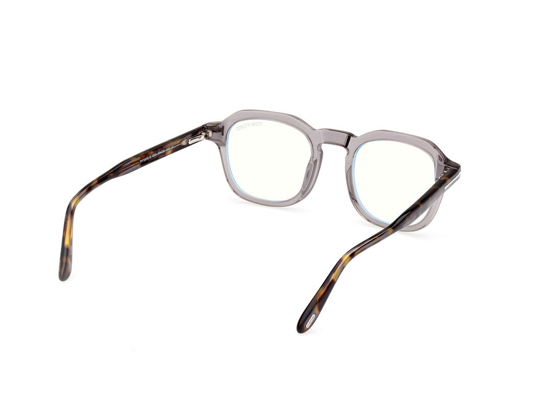 Shiny Grey Male Glasses Tom Ford 889214358721