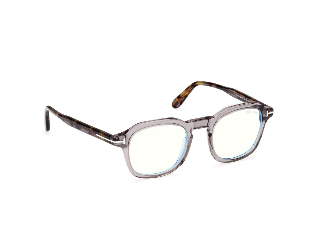 Shiny Grey Male Glasses Tom Ford 889214358721