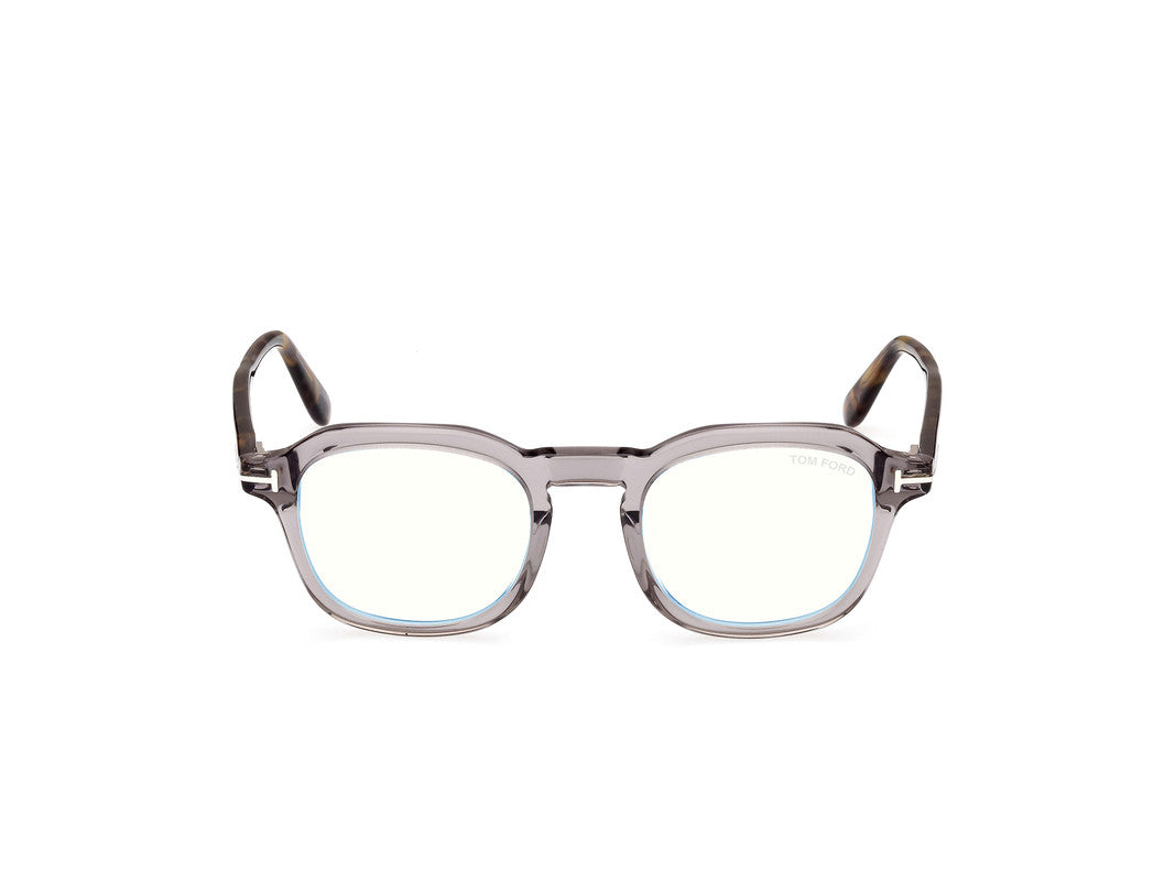 Shiny Grey Male Glasses Tom Ford 889214358721