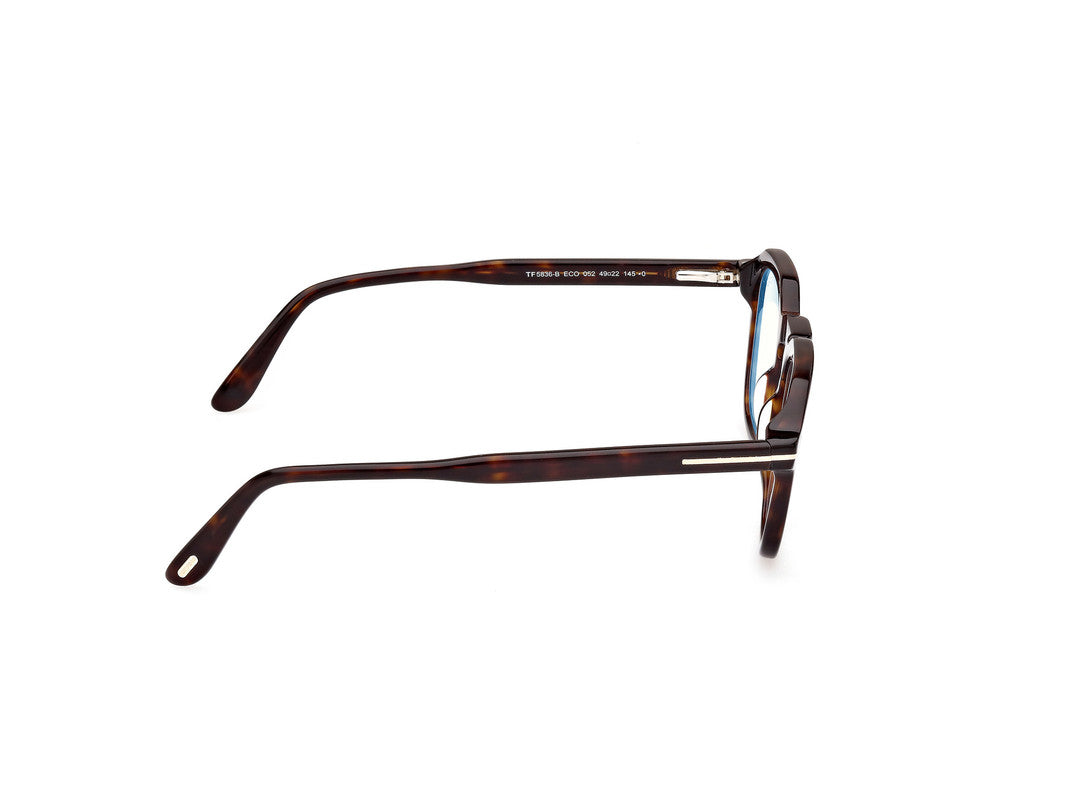 Dark Havana Male Glasses Tom Ford 889214358738