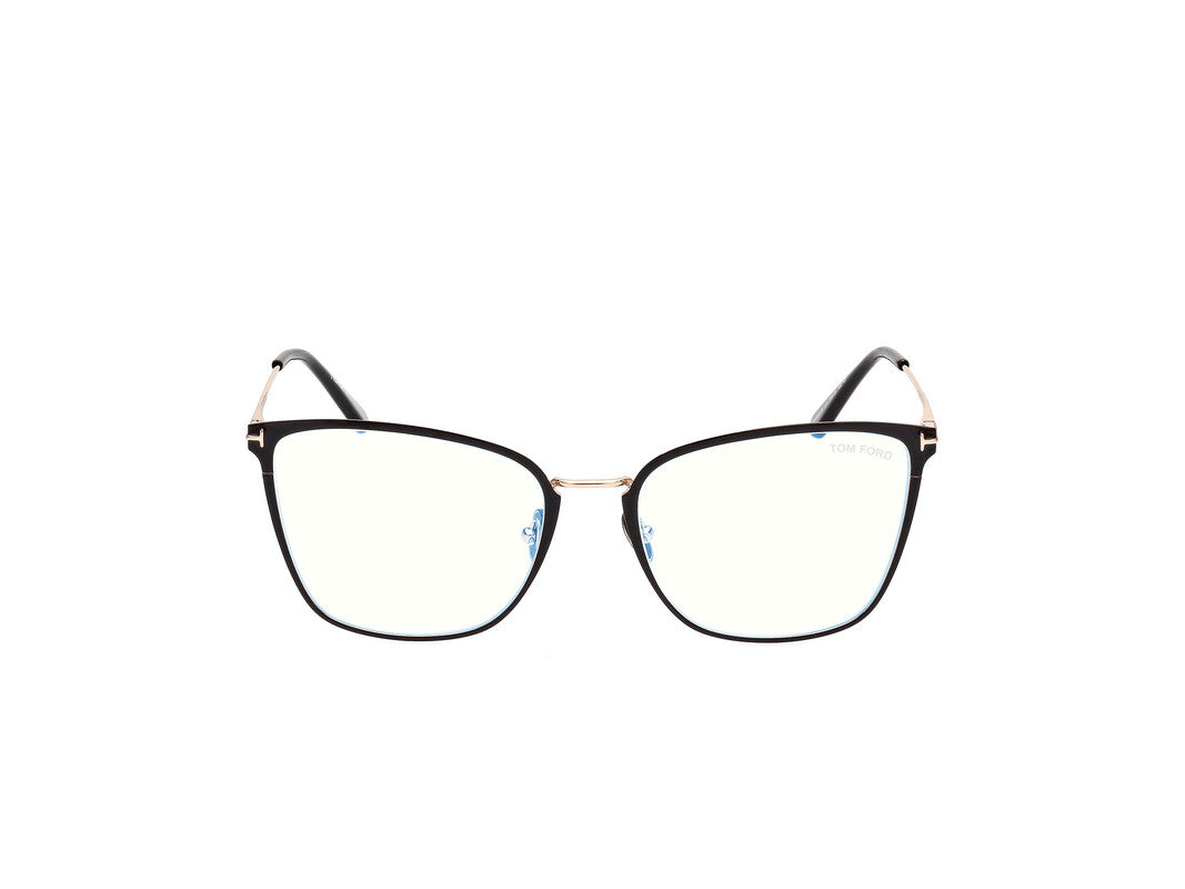 Shiny Black Female Glasses Tom Ford 889214358813