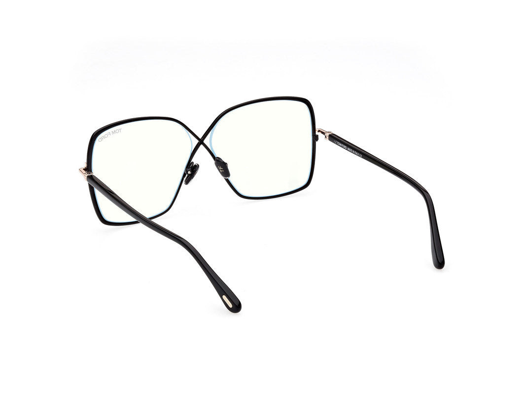 Shiny Black Female Glasses Tom Ford 889214358899