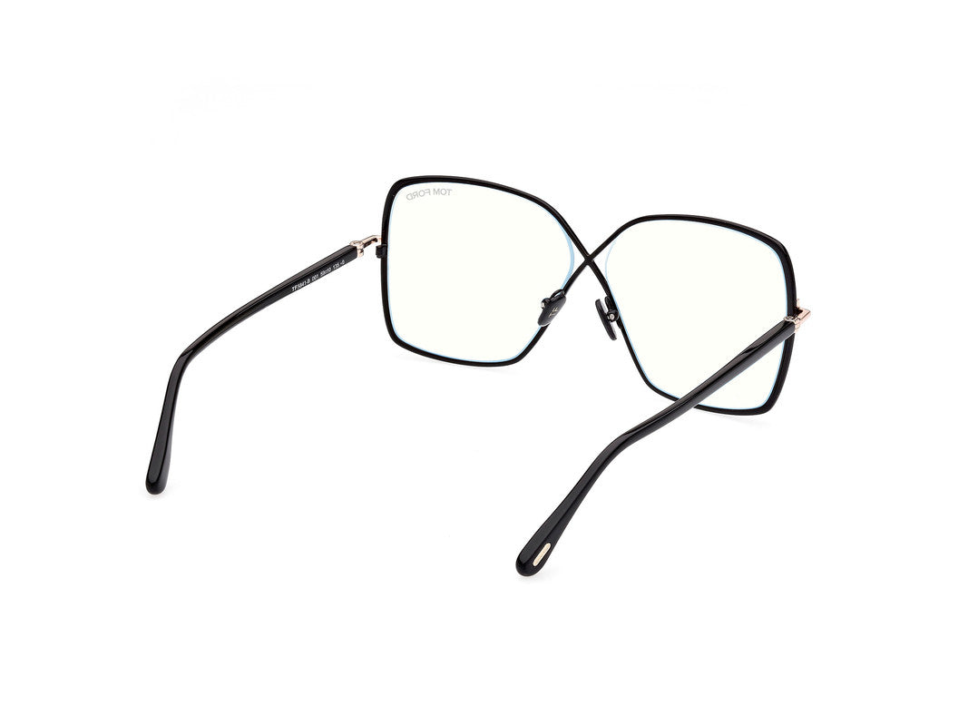 Shiny Black Female Glasses Tom Ford 889214358899