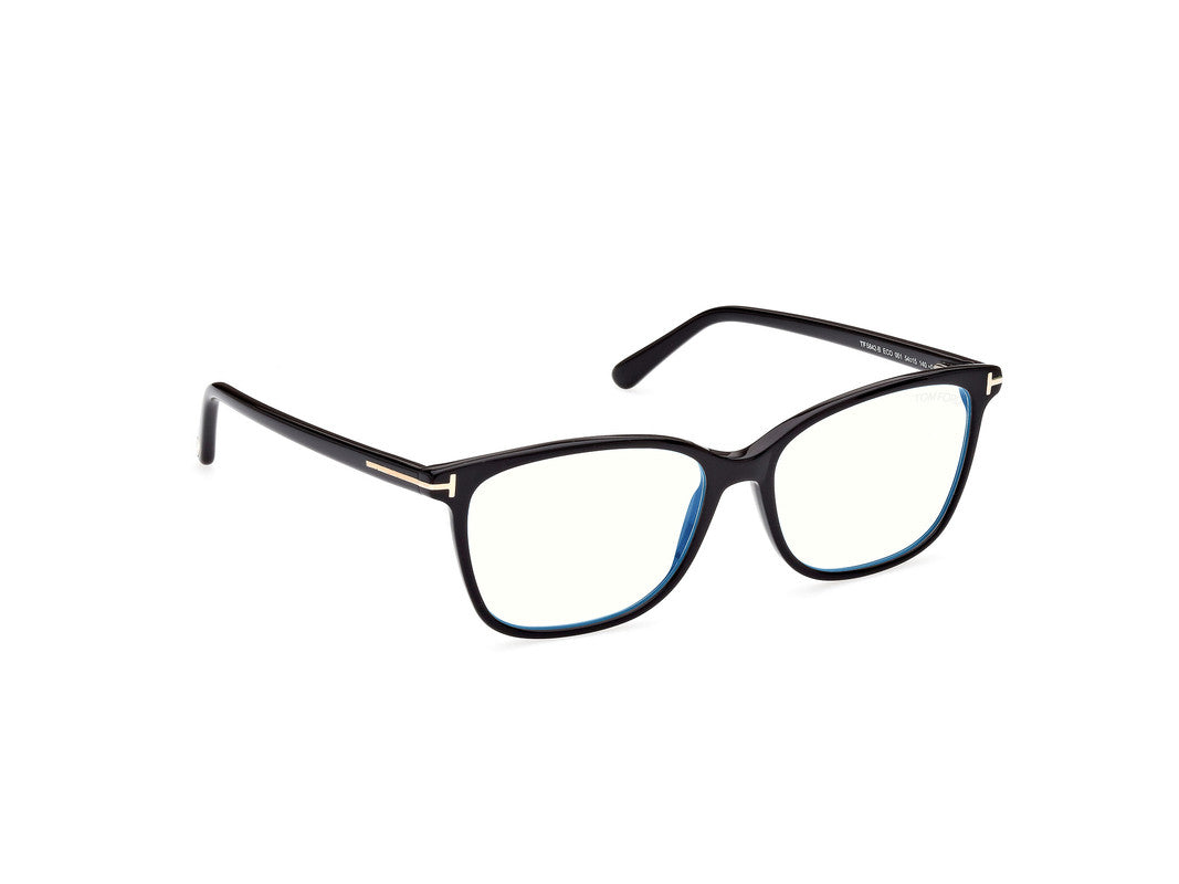 Shiny Black Female Glasses Tom Ford 889214358929