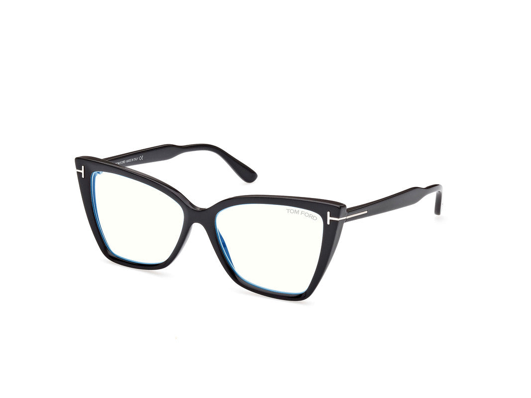 Shiny Black Female Glasses Tom Ford 889214360908