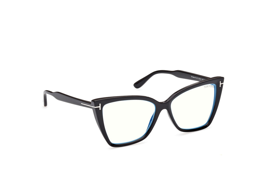 Shiny Black Female Glasses Tom Ford 889214360908