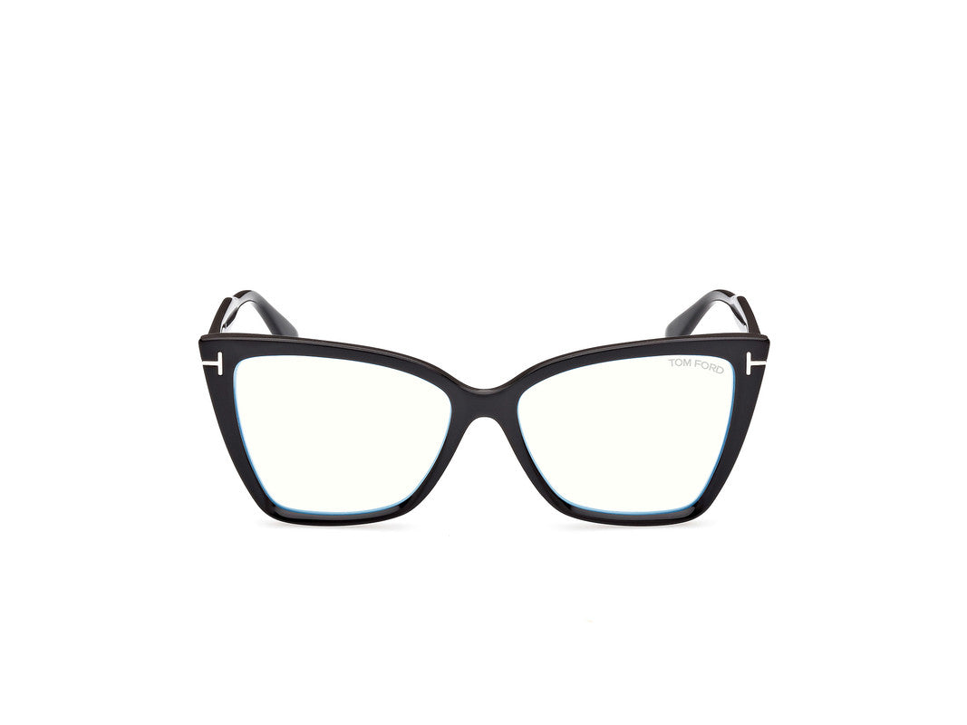 Shiny Black Female Glasses Tom Ford 889214360908