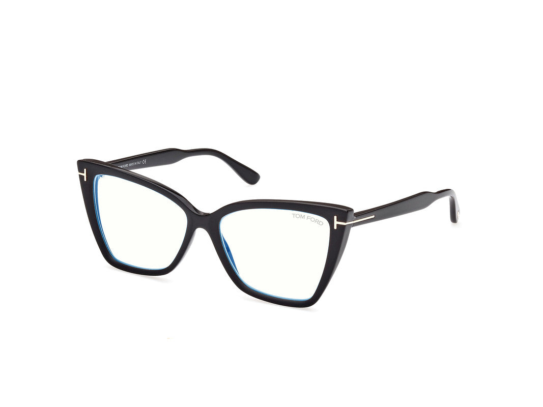 Matte Black Female Glasses Tom Ford 889214360915