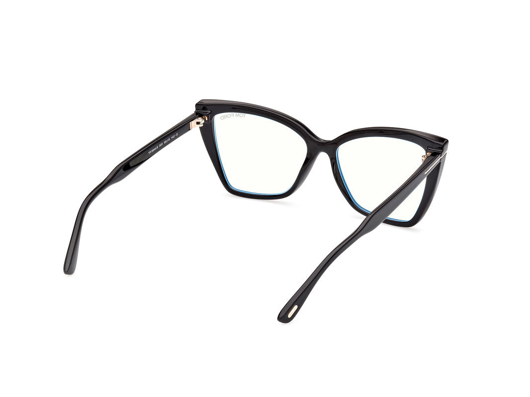 Matte Black Female Glasses Tom Ford 889214360915