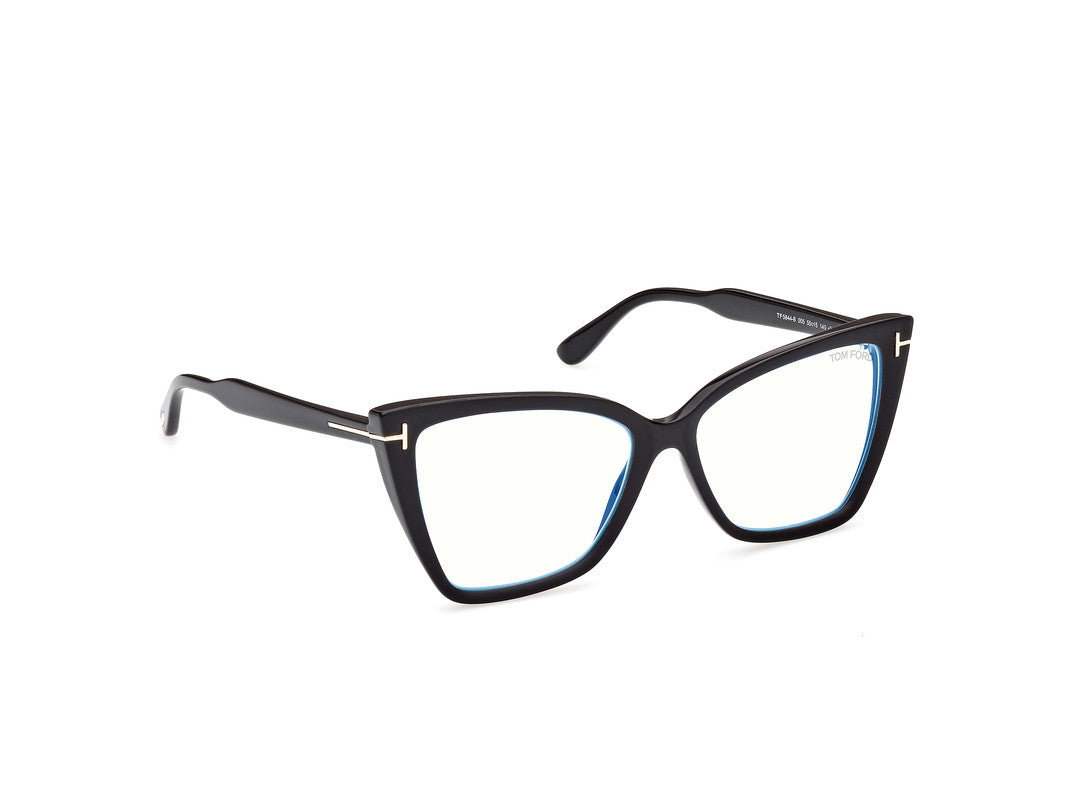 Matte Black Female Glasses Tom Ford 889214360915