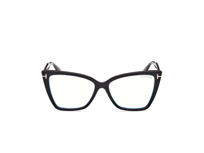 Matte Black Female Glasses Tom Ford 889214360915