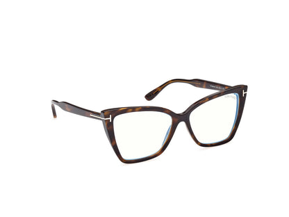 Dark Havana Female Glasses Tom Ford 889214360939