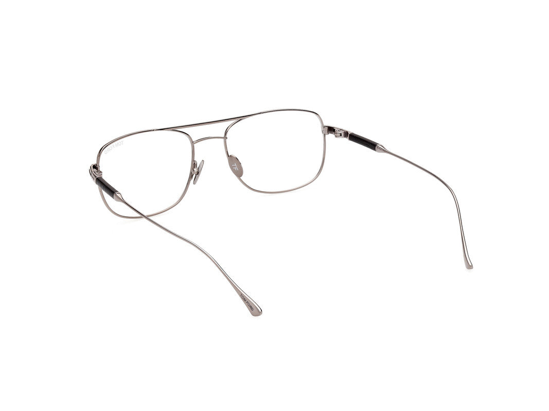 Shiny Satin Dark Ruthenium Male Glasses Tom Ford Private Collection 889214330413