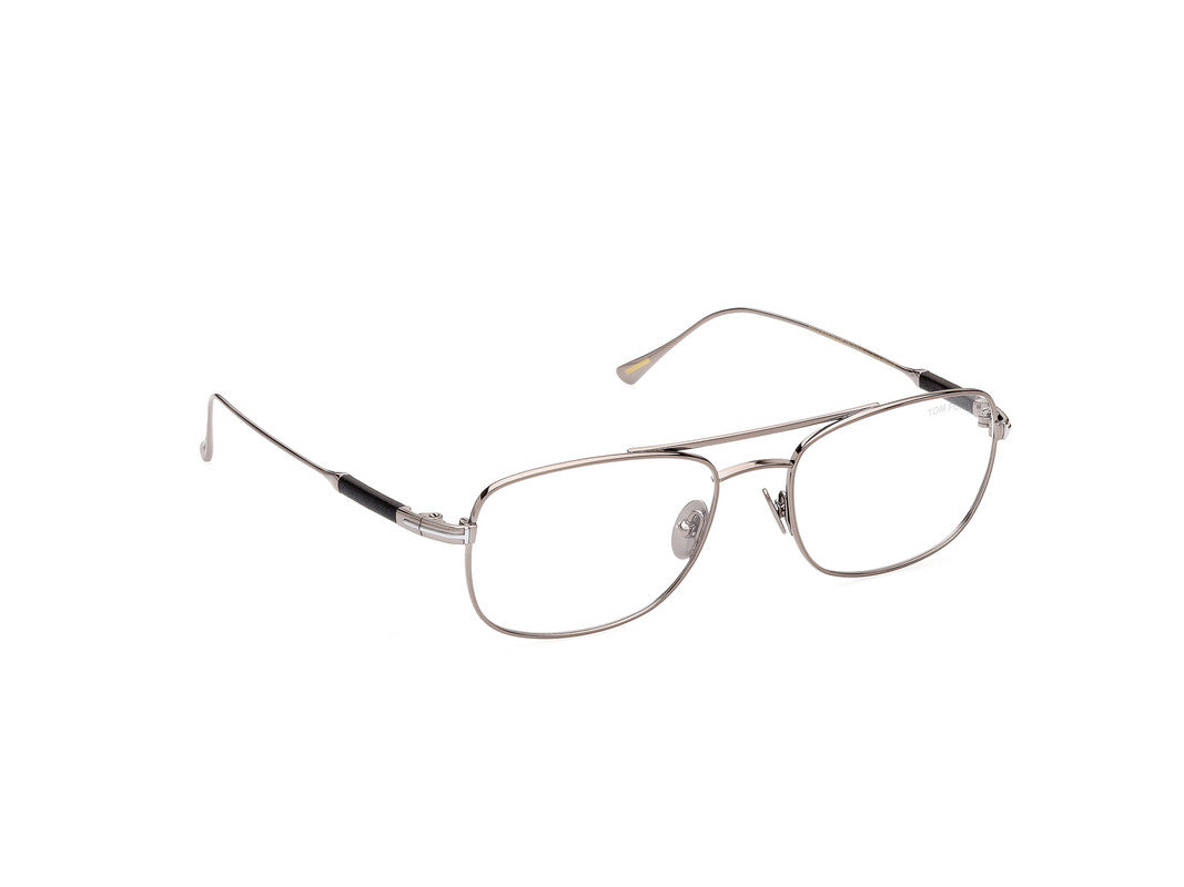 Shiny Satin Dark Ruthenium Male Glasses Tom Ford Private Collection 889214330413