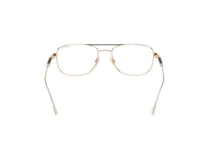 Shiny Rose Gold Male Glasses Tom Ford Private Collection 889214330420