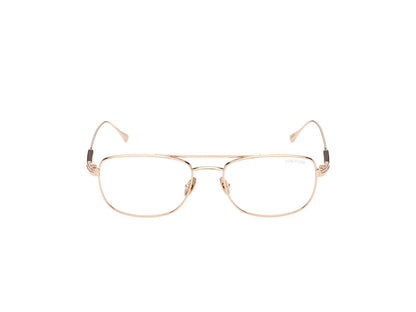 Shiny Rose Gold Male Glasses Tom Ford Private Collection 889214330420