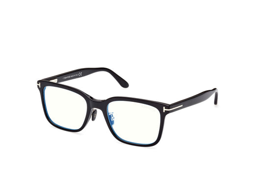 Shiny Black Male Glasses Tom Ford 889214337511