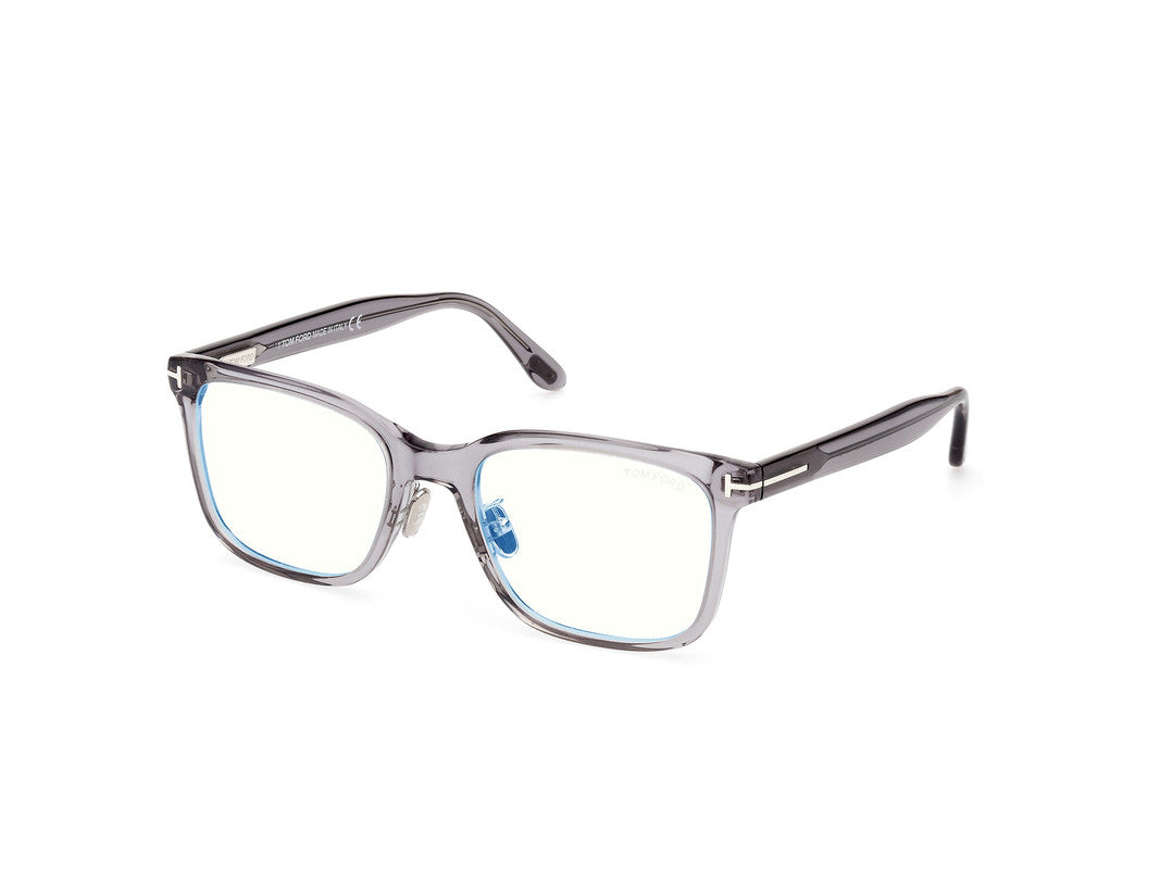 Shiny Grey Male Glasses Tom Ford 889214337528