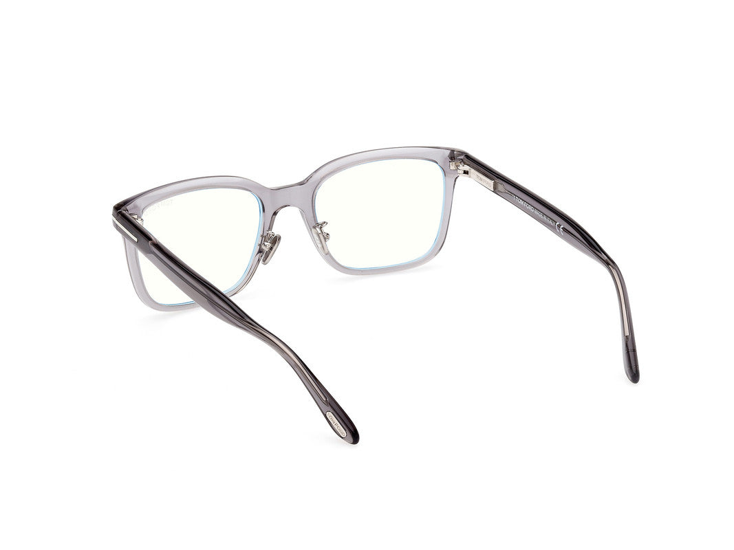 Shiny Grey Male Glasses Tom Ford 889214337528