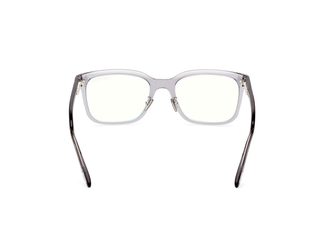 Shiny Grey Male Glasses Tom Ford 889214337528