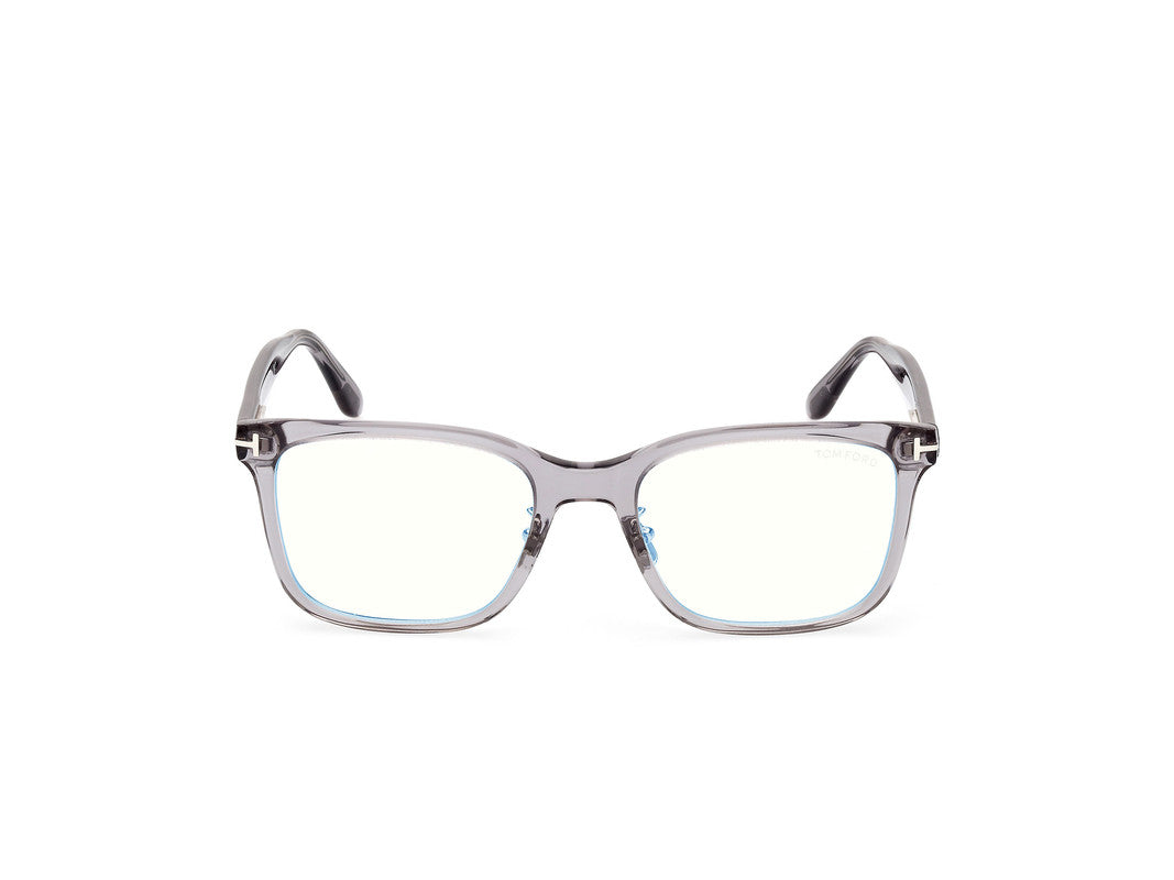 Shiny Grey Male Glasses Tom Ford 889214337528