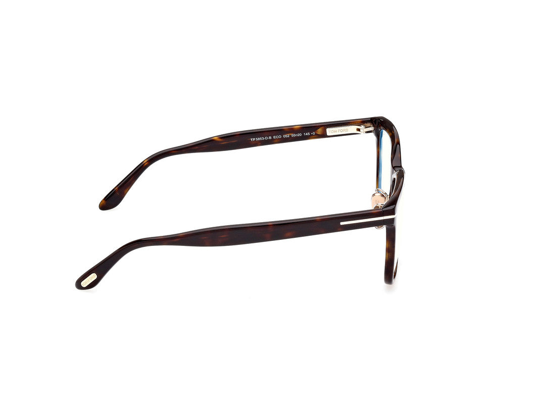 Dark Havana Male Glasses Tom Ford 889214337535