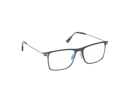 Matte Dark Ruthenium Male Glasses Tom Ford 889214418272