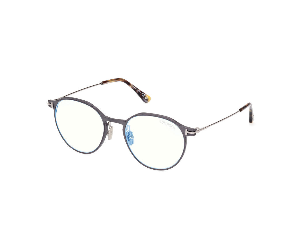 Matte Dark Ruthenium Male Glasses Tom Ford 889214418302