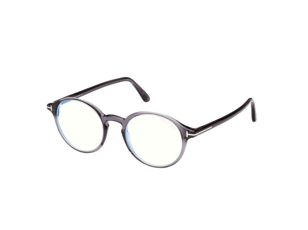 Shiny Grey Unisex Glasses Tom Ford 889214415417