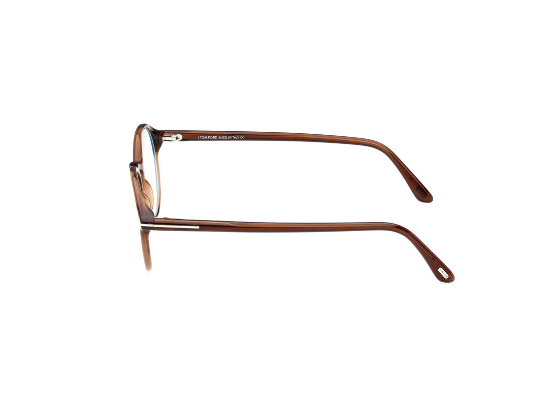 Shiny Dark Brown Unisex Glasses Tom Ford 889214415424