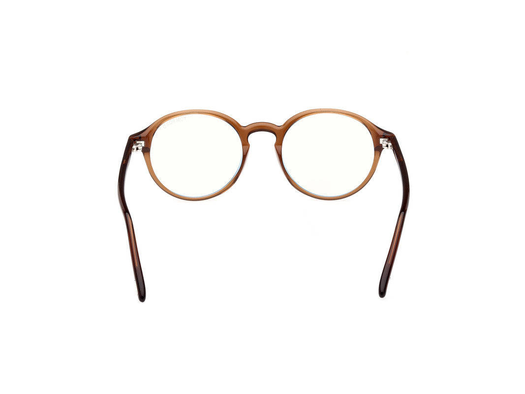 Shiny Dark Brown Unisex Glasses Tom Ford 889214415424