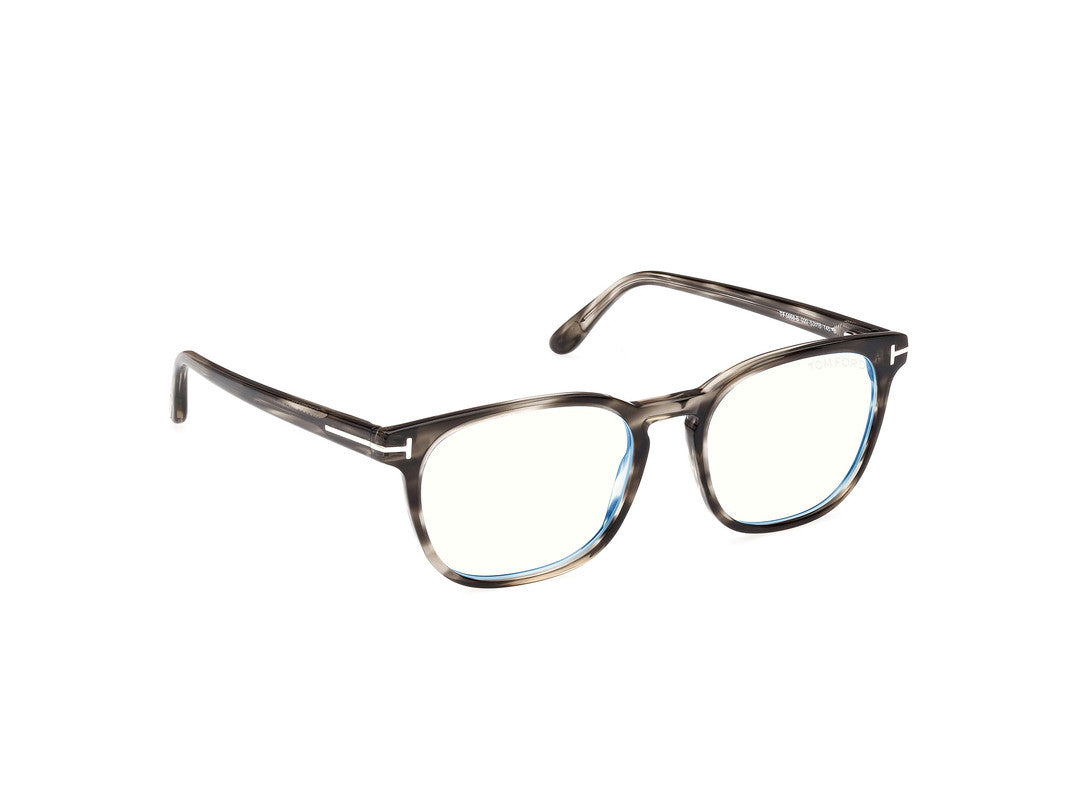 Grey/Striped Male Glasses Tom Ford 889214415462