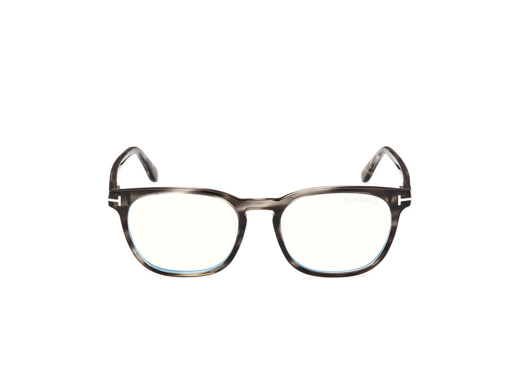 Grey/Striped Male Glasses Tom Ford 889214415462