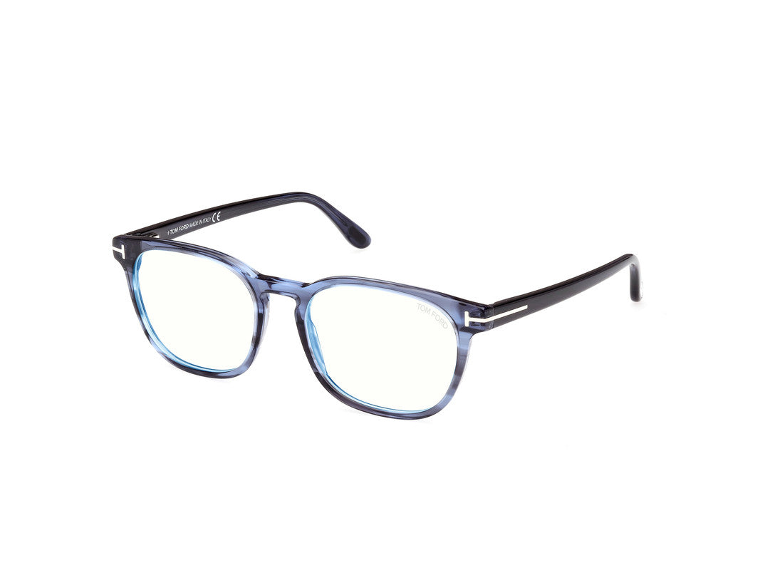 Blue/Striped Male Glasses Tom Ford 889214415493