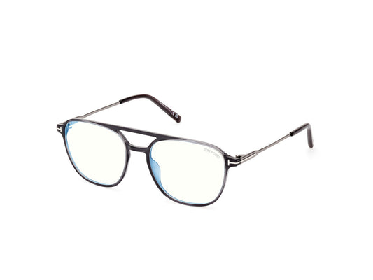 Grey/Striped Male Glasses Tom Ford 889214415738