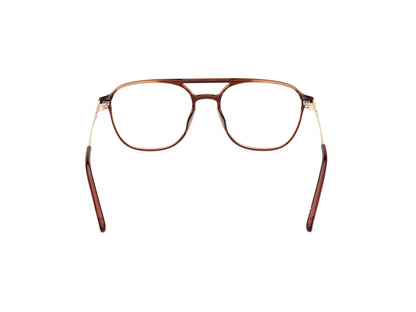 Shiny Dark Brown Male Eyeglasses Tom Ford 889214415752