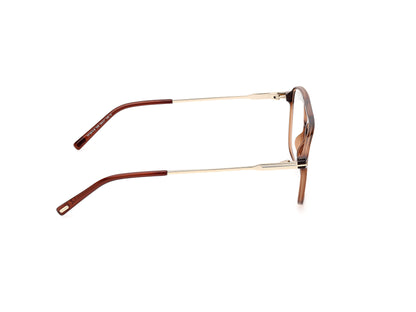 Shiny Dark Brown Male Eyeglasses Tom Ford 889214415752