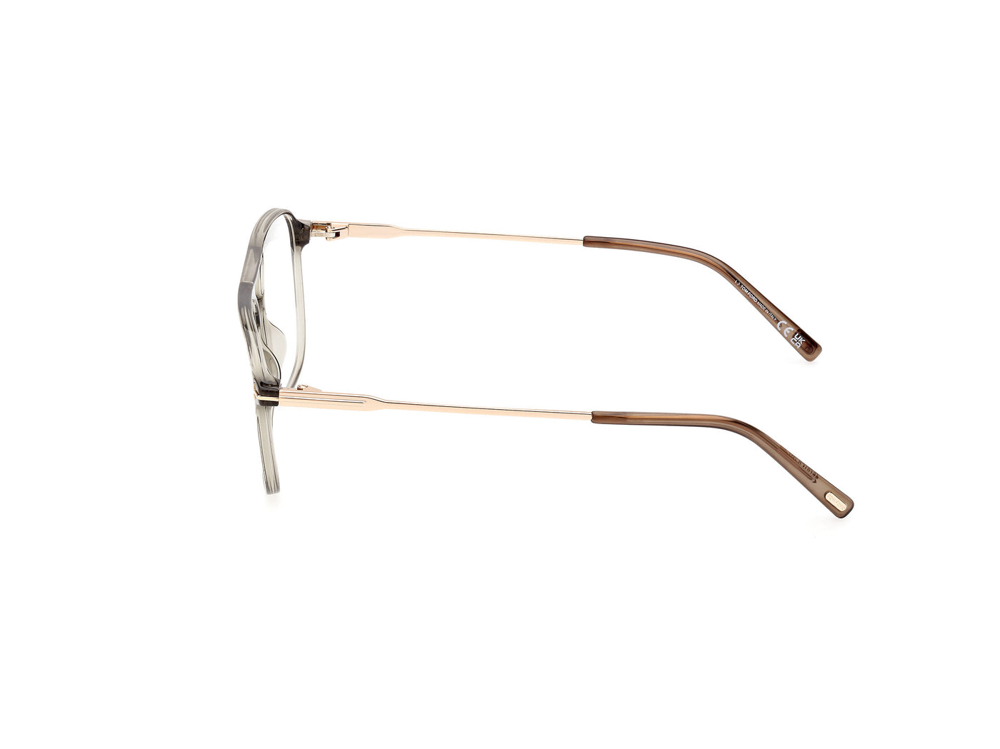 Shiny Light Green Male Eyeglasses Tom Ford 889214415769