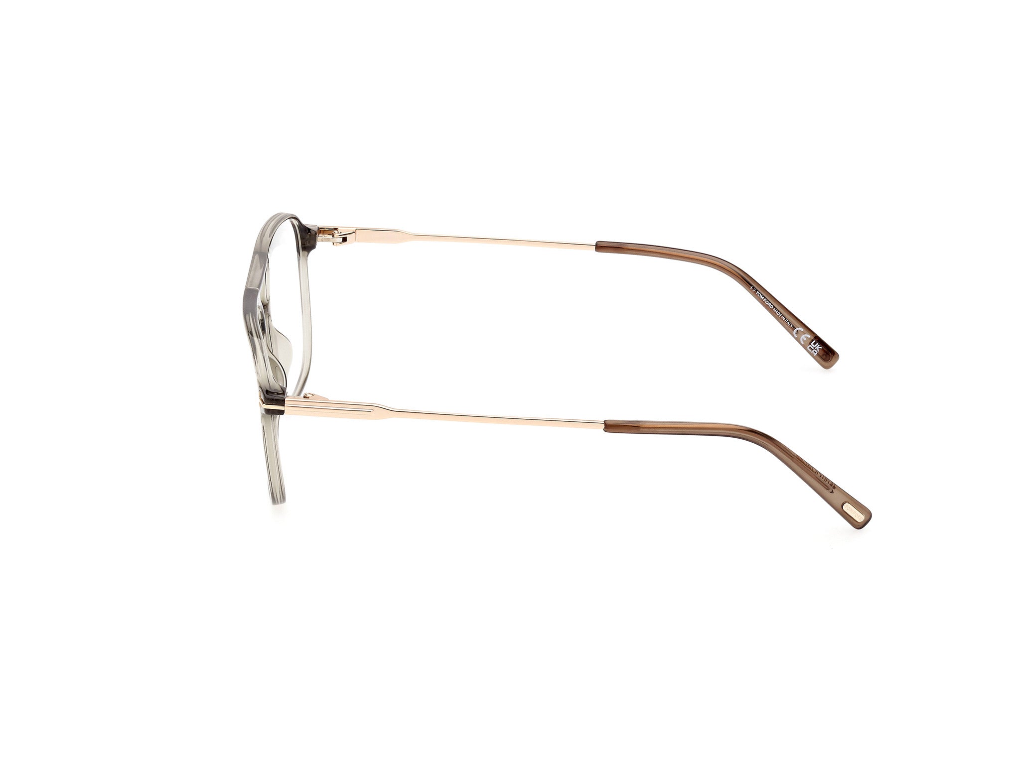 Shiny Light Green Male Eyeglasses Tom Ford 889214415769