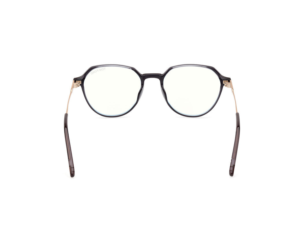 Shiny Grey Male Glasses Tom Ford 889214415776