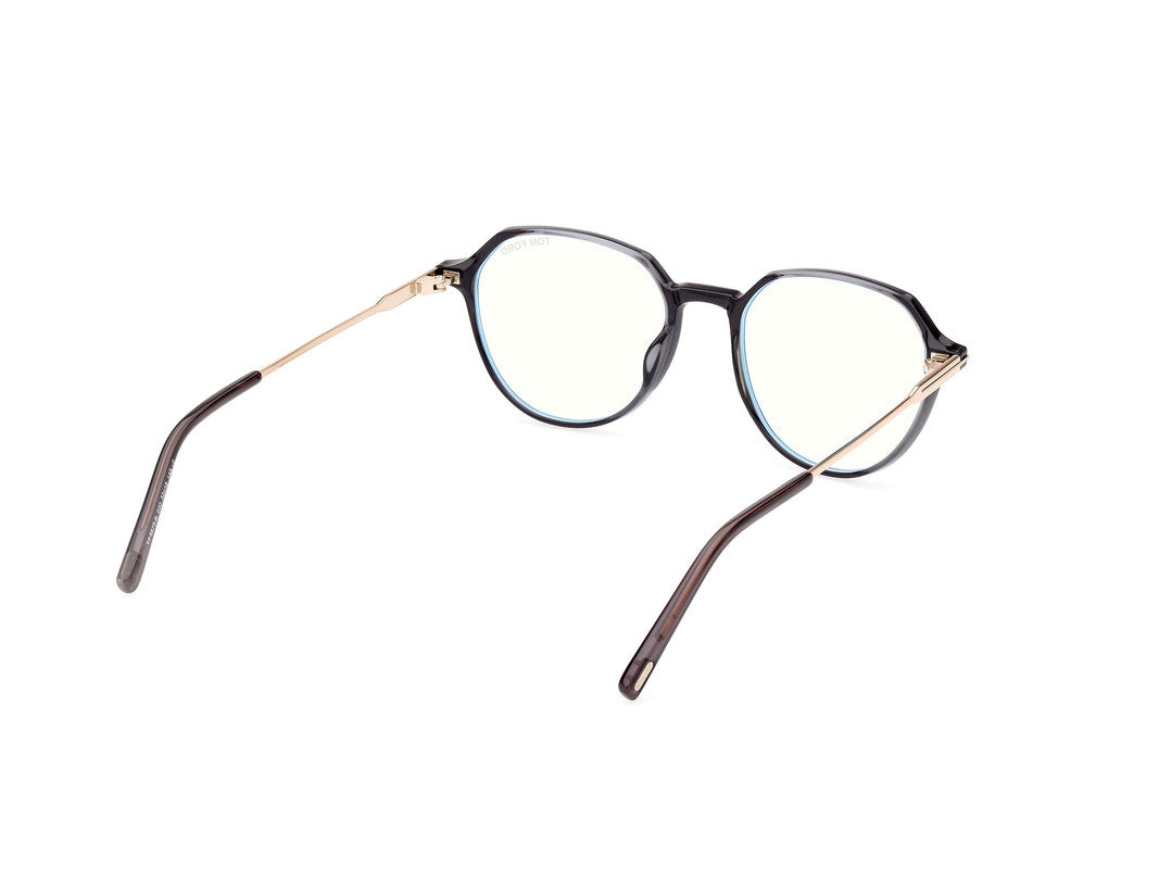 Shiny Grey Male Glasses Tom Ford 889214415776