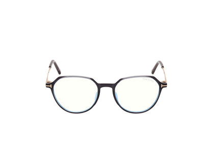 Shiny Grey Male Glasses Tom Ford 889214415776