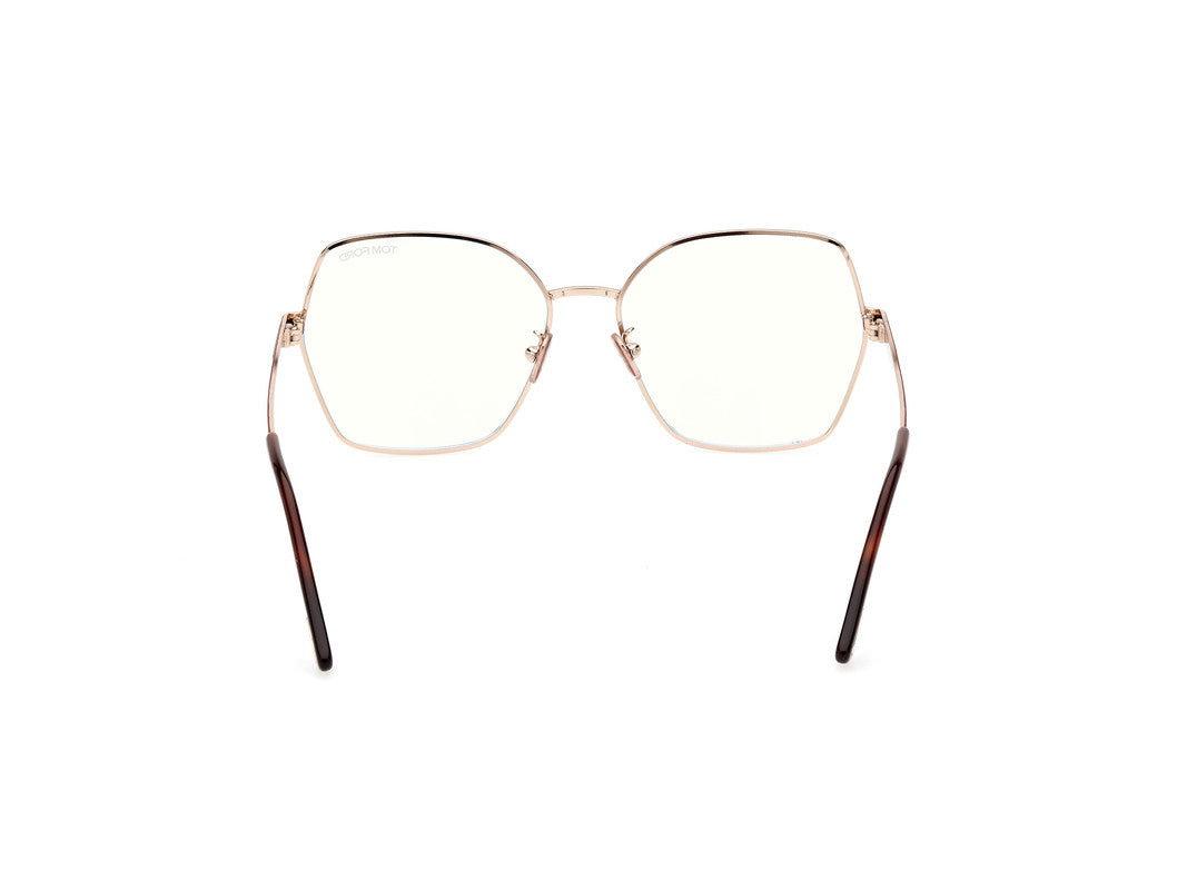 Matte Rose Gold Female Glasses Tom Ford 889214415820