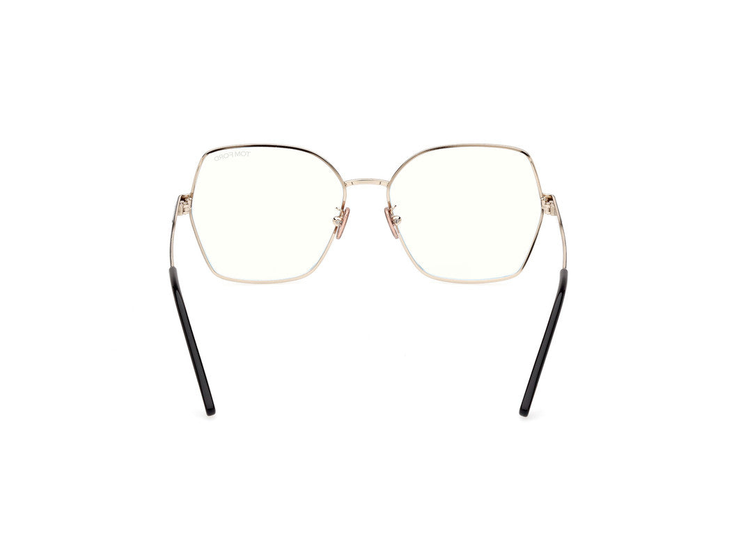 Shiny Pale Gold Female Glasses Tom Ford 889214415837