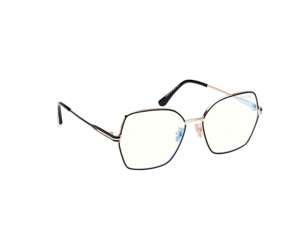 Shiny Pale Gold Female Glasses Tom Ford 889214415837