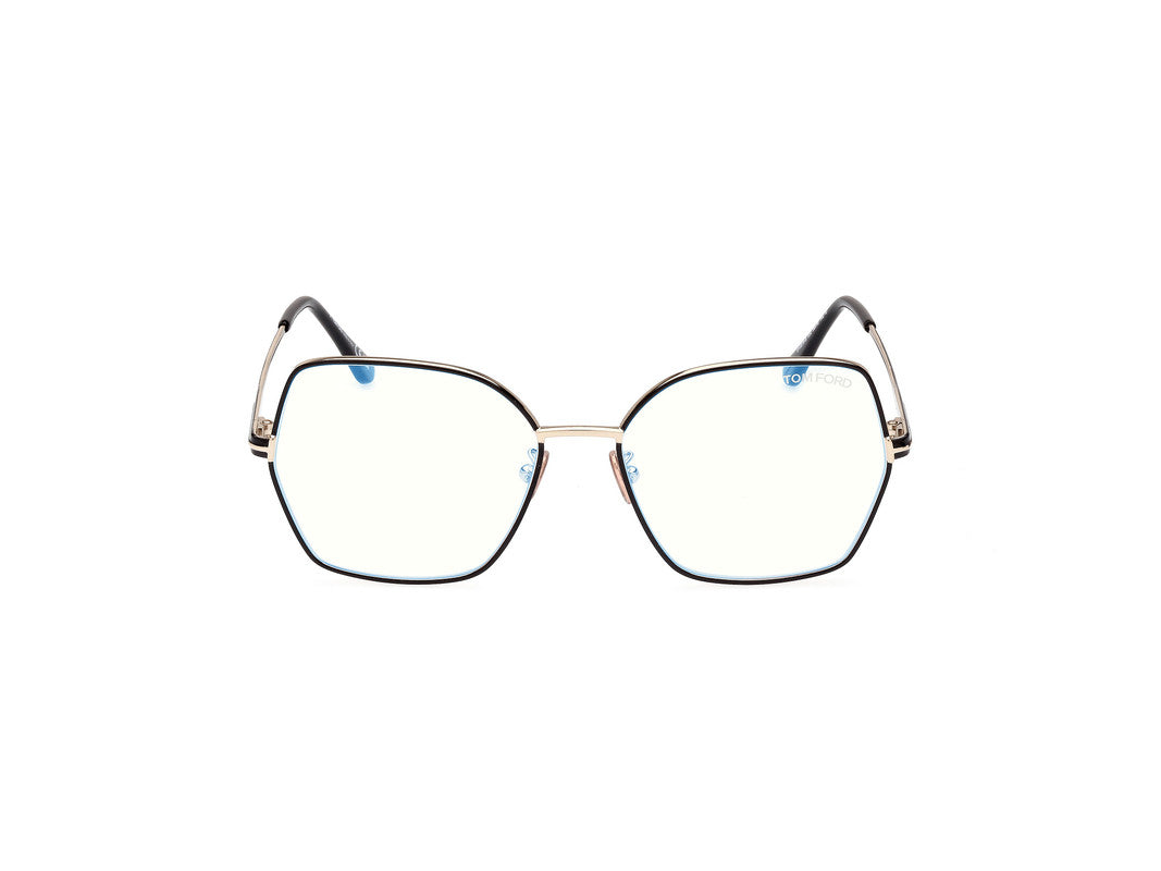 Shiny Pale Gold Female Glasses Tom Ford 889214415837