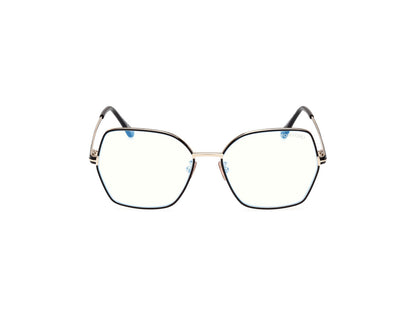 Shiny Pale Gold Female Glasses Tom Ford 889214415837