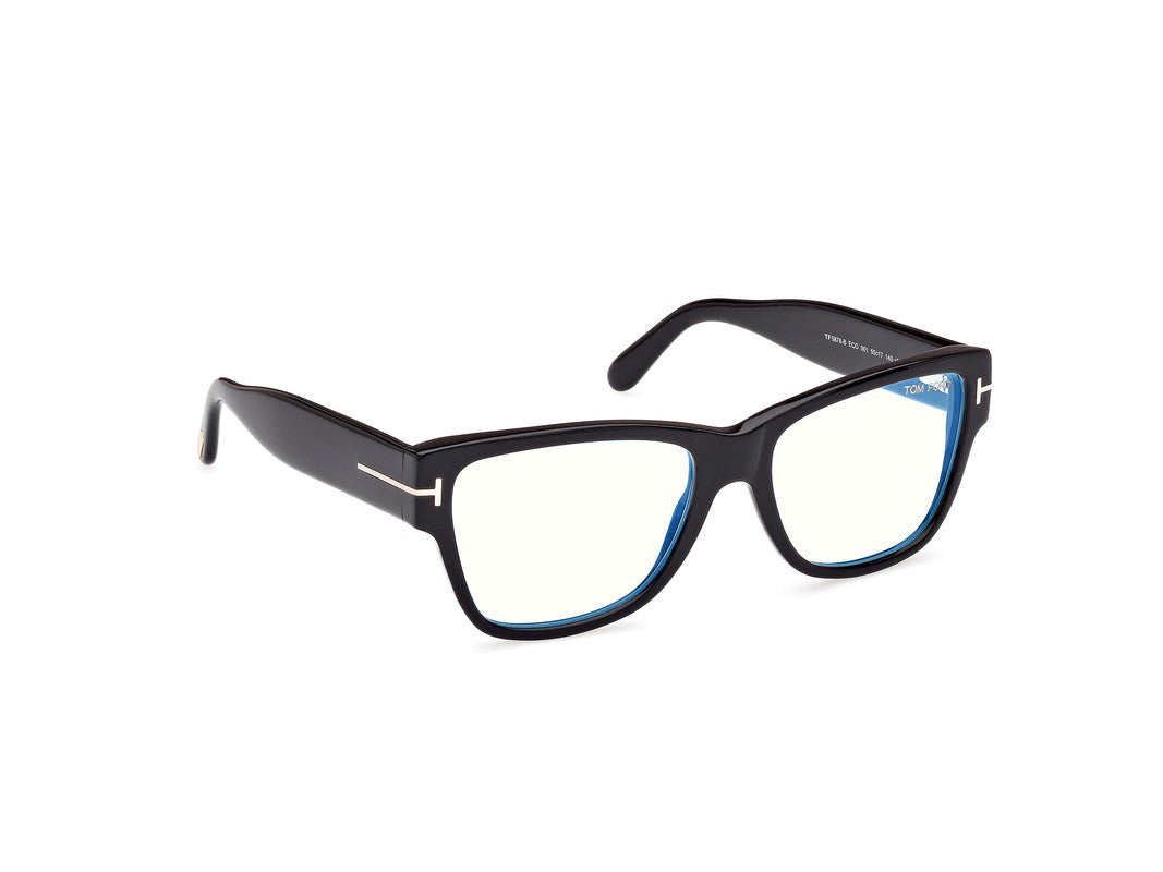 Shiny Black Female Glasses Tom Ford 889214415882