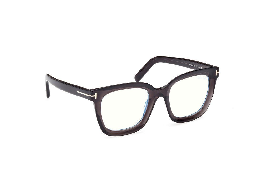 Shiny Grey Female Glasses Tom Ford 889214415974