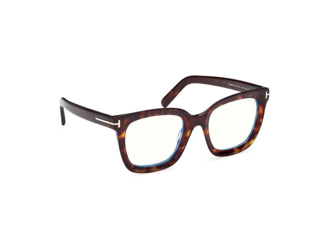 Dark Havana Female Glasses Tom Ford 889214415981